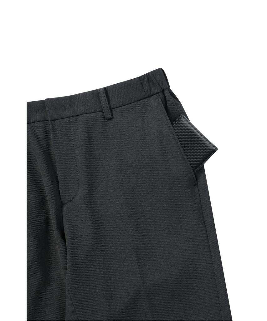 BRENTWOOD [Easy Suit] Washable Solid Twill Setup Pants Brpnm26414Gyd