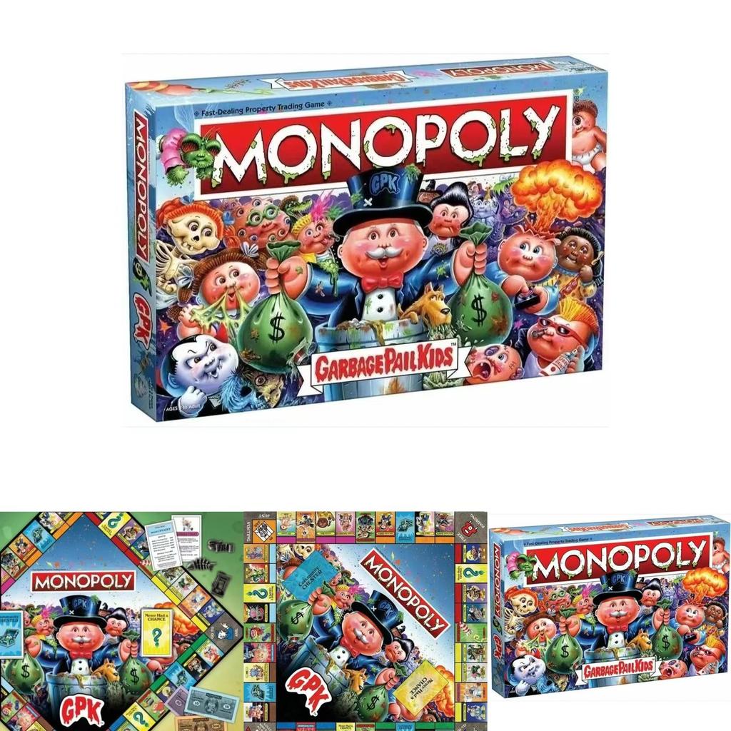 Garbage Pail Kids Card Game With Copper Paper Material For Family Fun