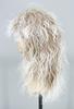 Topcosplay Men's Long 80s Rocker Heavy Metal Punk Curly Wig for Halloween, Cosplay, Costume Party (Brown-White Gradient)