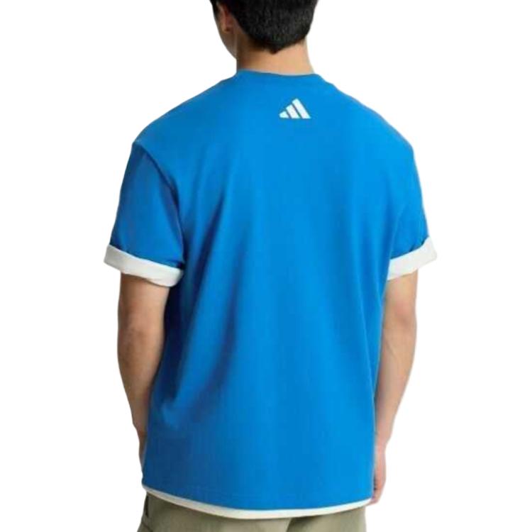 adidas SS26 Locker geschnittenes Kurzarm-Rundhals-T-Shirt Unisex Oberteile KX4864