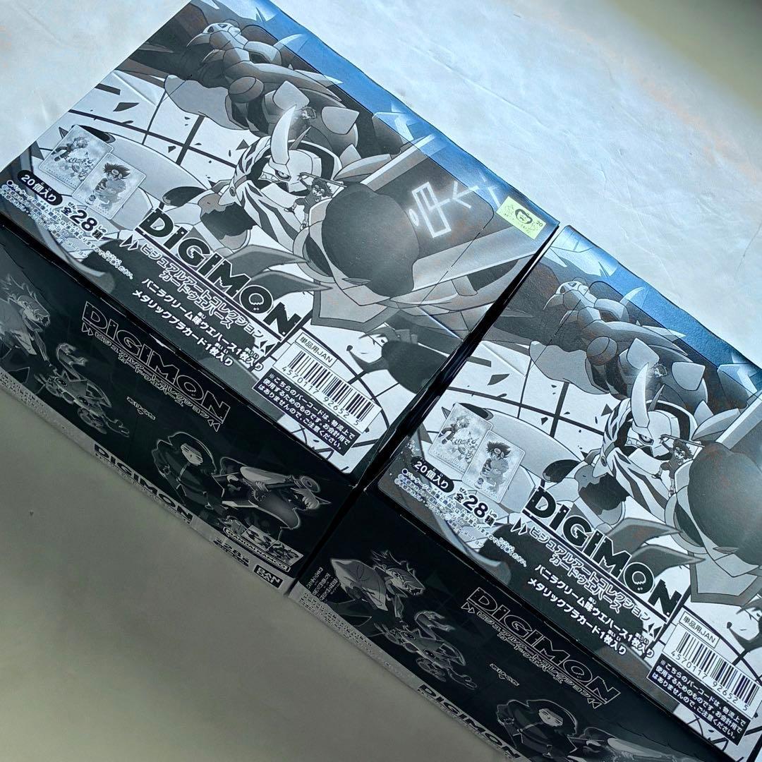 Digimon Visual Art Collection Card Wafers 20 pieces x 2 boxes
