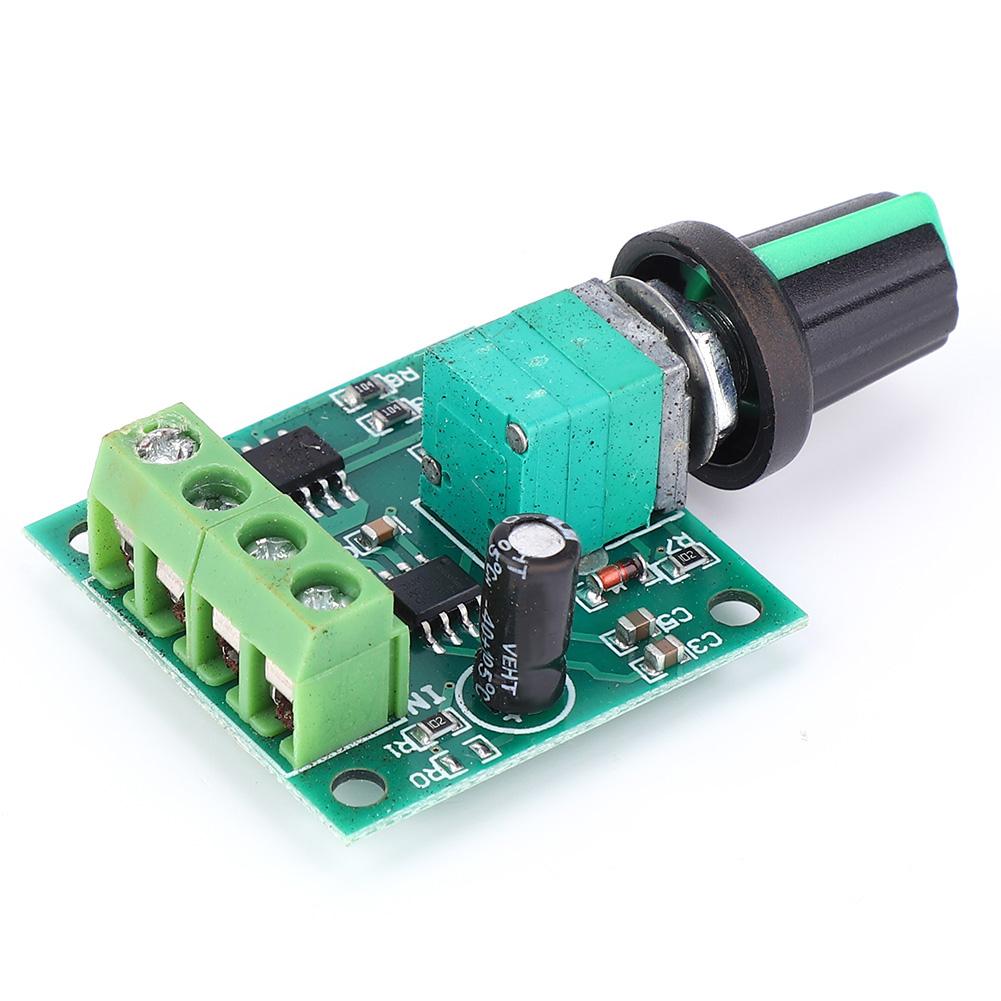 בקר מהירות מנוע DC PWM 1.8 15VDC 1803BK בקר ויסות מנוע 30W