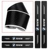 4 STUKS Koolstofvezel Krasbestendig Schuurplek Pedaal Auto Deurplint Beschermer Stickers Voor BMW F10 F13 F15 F16 F30 F34 F32 F31 E36 E60