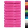 VidaXL Serviettes de Qualité Supérieure 10 pcs, Serviettes de Douche, Draps de Bain, Serviettes d'Invité de Toilette, Rose 137535