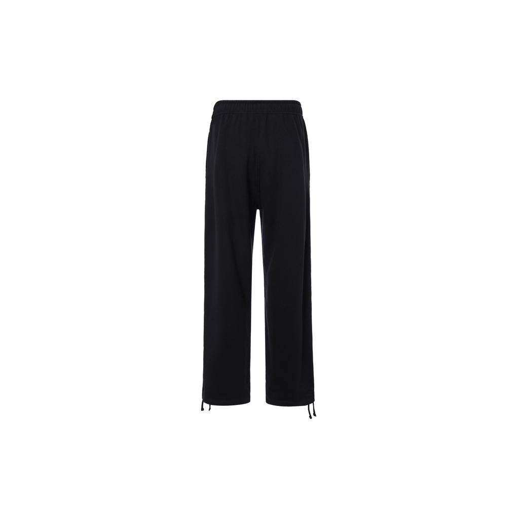 Nike Pantaloni Sportivi Casual da Uomo a Tinta Unita a Vita Media con Coulisse Nero FN3343-010