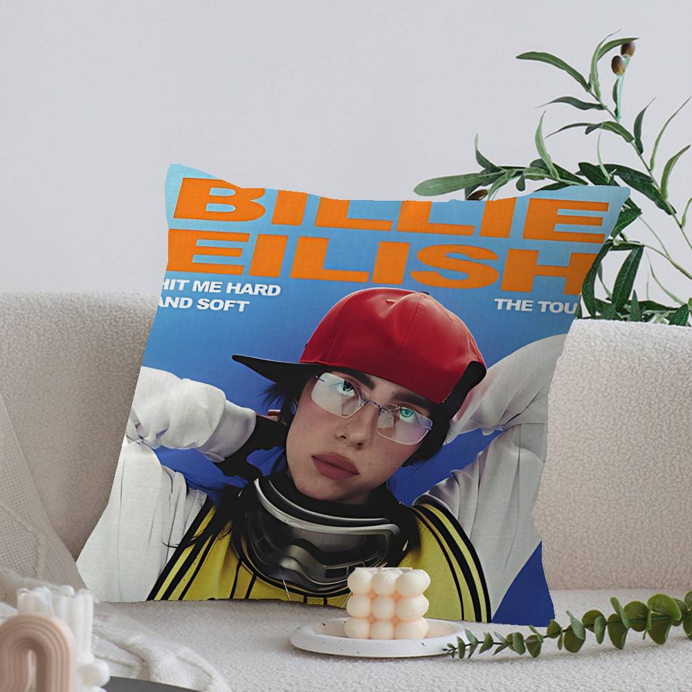 B-BillieS Singer E-EilishS Lucky Dragon pillow cover sofa cushion cover home room decoration children gift