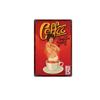 New Style Vintage Coffee Poster Tin Art: Industrial-style Decorative Wall Hanging for Background Walls