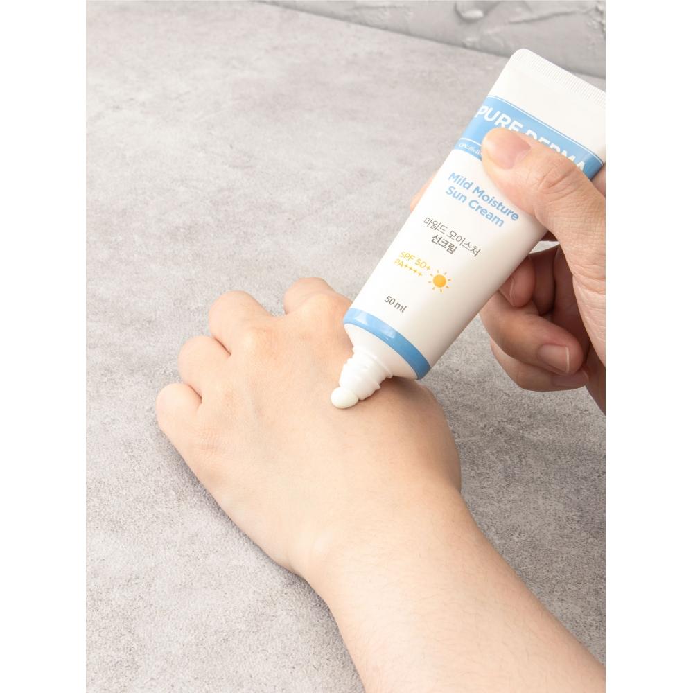 ON THE BODY Crème solaire Pure Derma Mild Moisture 50 ml