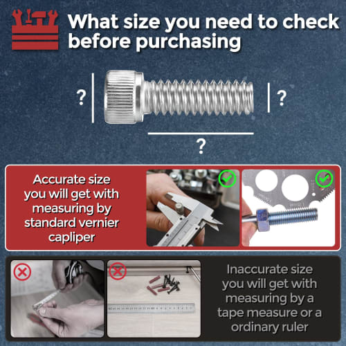 Kozelo 10pcs M5-0.8 X 60mm Hex Socket Head Cap Bolts, 304 Stainless Steel Fully Threaded Hex Socket Drive, Silver, for Electric Motor 3D Printed Fan E
