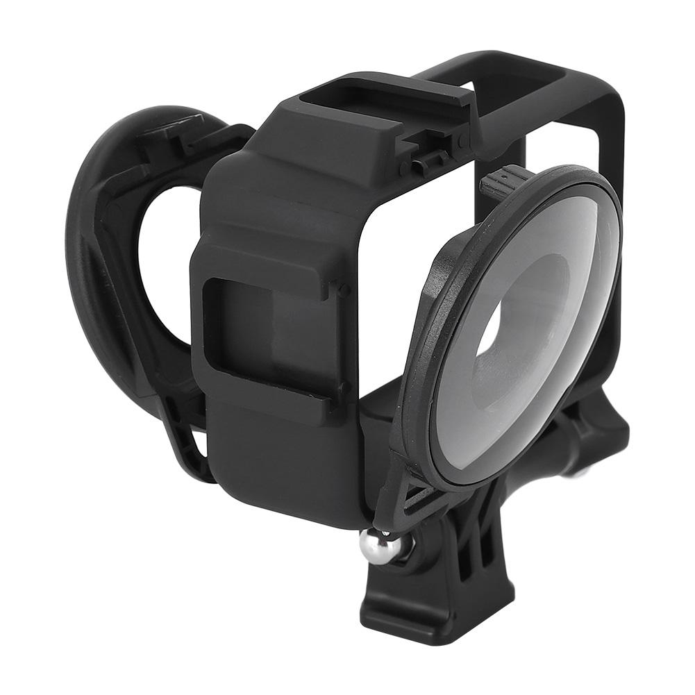 Plastic Black Waterproof Anti Vibration Extension Frame Panoramic Camera Protection Shell Kit for