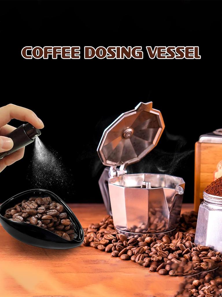 1pcs Coffee Beans Dosing Measuring Tray Coffee Tea Leaves  measuring spoon for coffee weighing plate White porcelain tea dispens