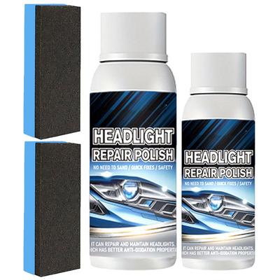 Headlight Coating Fluid Car Headlight Lens Scratch Repair Polish Protective Headlight Restore And Protect Effective Car