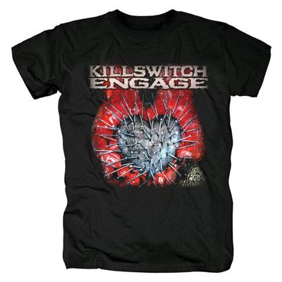Killswitch Engage Groupe Coton Lourd Noir Toutes Tailles T-Shirt