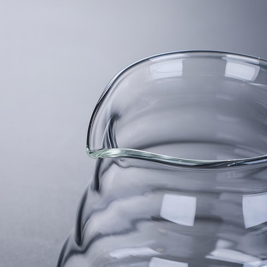 Heat-resistant High Borosilicate Glass Coffee Pot, with Detachable Handle Filter Cup, Transparent Drip Coffee Pot, Suitable for Hand-brewed Coffee