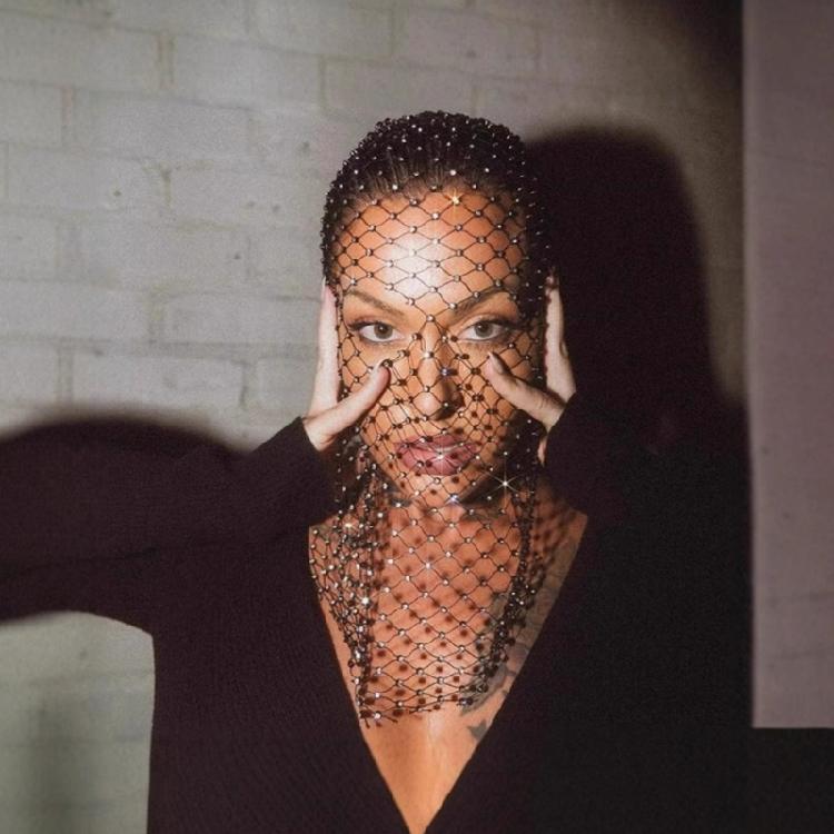 Nightclub Hooded Headpiece For Carnivals And Music Event Comfortable Fit Trendy Photo Props