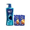 Clear Men Deep Sea Exploration Shower Gel & Shampoo Set