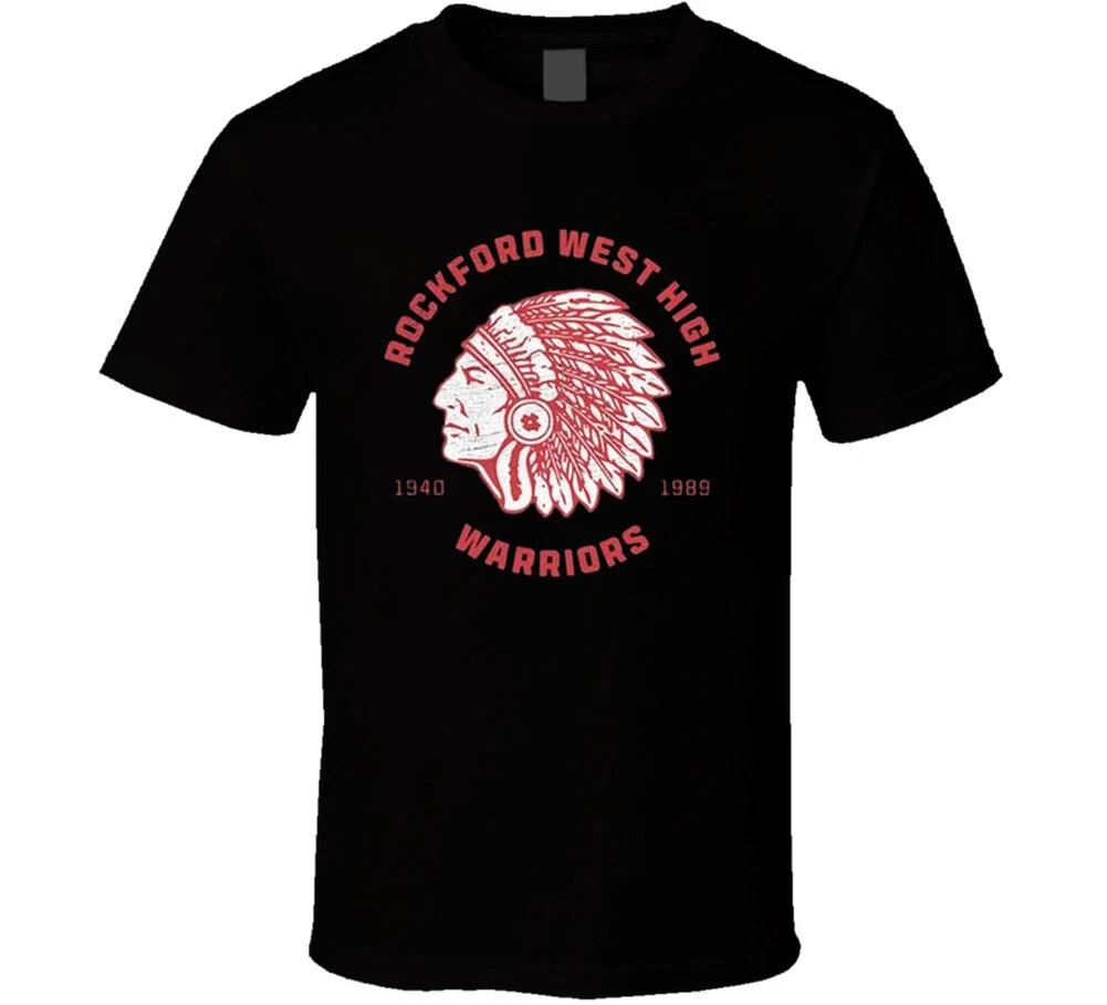 Rockford West High Warriors T Shirt XL