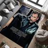 Johnny Hallyday: Life Death carpet Suitable for all seasons floor mats Dormitory decoration Protective pad Fashion