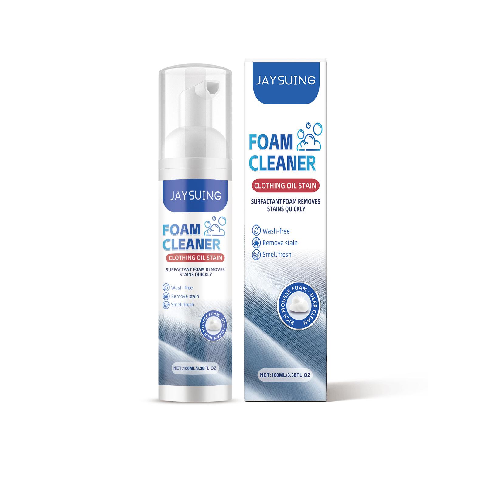 

Foam Cleaner For Clothes Clothing Spot Cleaning Fabric Rust Remover Garment Stubborn Stain Cleaner Fabric Stain Remover Spray 100ml Boxed