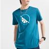 Li Ning Wade Series Pattern Printed Short Sleeve T-Shirt Men Tops Dragonfly-Green AHSQ471-5