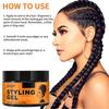 Hair Gel Moisturizing Styling Broken Hair Finishing Strong Styling Hair Gel Jelly Glue