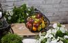Openwork fruit basket kettle in the provencal style