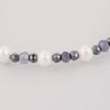 Mini Pearl Point Cut Rondelle Bracelet (C2503AC1278_WT)