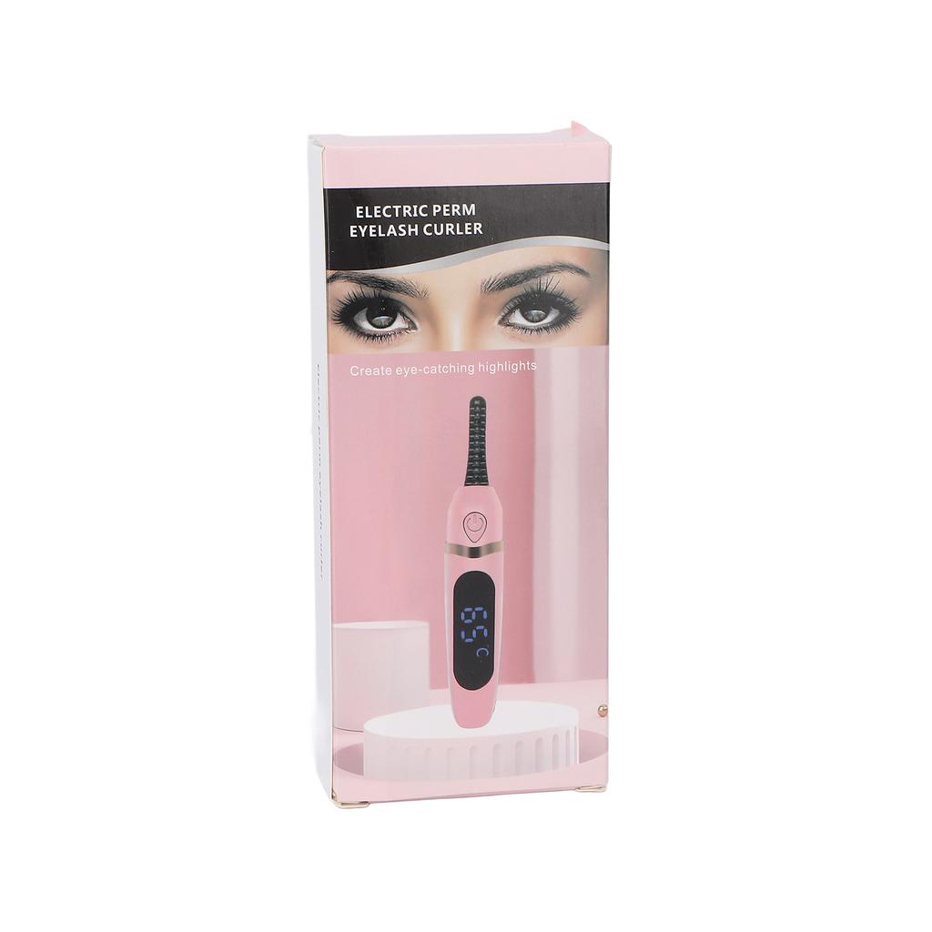 Electric Eyelash Curler Handheld Usb Charging Intelligent Temperature Control Electric Heating Eyelash Curler