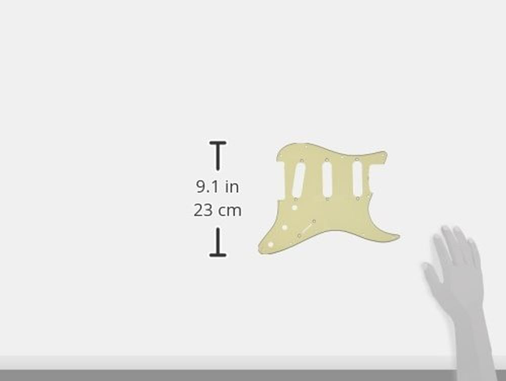 Fender Fender Pickguard STRATOCASTER PICKGUARDS MINT GREEN 11-HOLE '60S VINTAGE-STYLE S/S/S