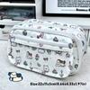 Multifunctional Pen Bag Large Capacity Stationery Bag New Pencil Case  School Office