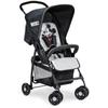 HAUCK - Stroller - SPORT - Foldable & Inclinable - Sun Canopy - 4 Wheels - Mickey Stars