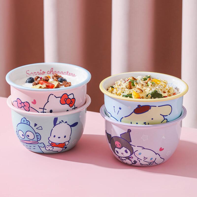 Pochacco Cartoon Enamel Dining Spoon