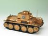 Platts Girls Panzer 38 Tank Team Ver Scale Plastic Model & (t) Kame-san 1/35