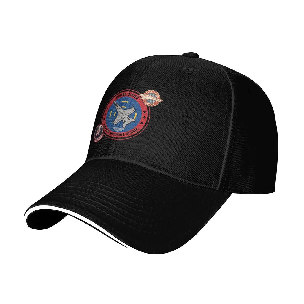 Top Gun Maverick United States Fighter Weapons School Logo Baseball Cap Classic Unisex Women Trucker Hat Sun Print Snapback Cap