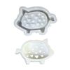 Lovely Pig Silicone Mould Featuring Irregular Heart Hollow Out Designs for Personalize Decorations and Gift