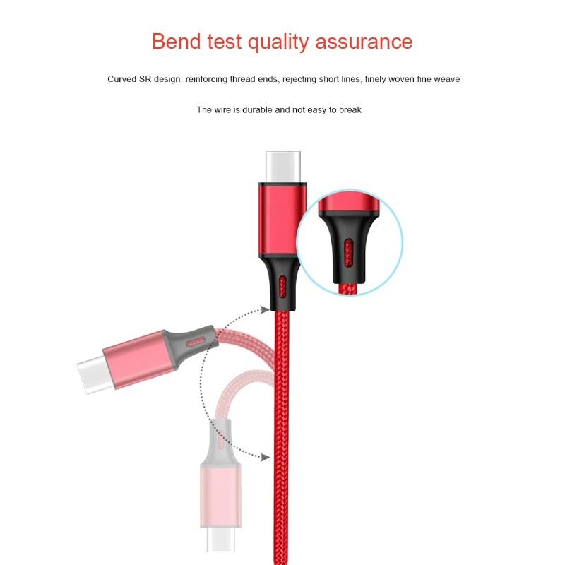 Cablu USB Tip C 25cm 50cm 1m 2m 3m Încărcare Rapidă Cablu de Date USB-C Pentru Samsung Galaxy S21 S20 Xiaomi Mi Type-c Cablu Lung Original