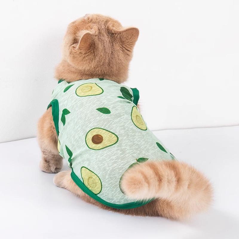 Summer Thin Breathable Vest for Small Dogs & Cats (Bichon, Pomeranian, Teddy) - Anti-Hair Loss