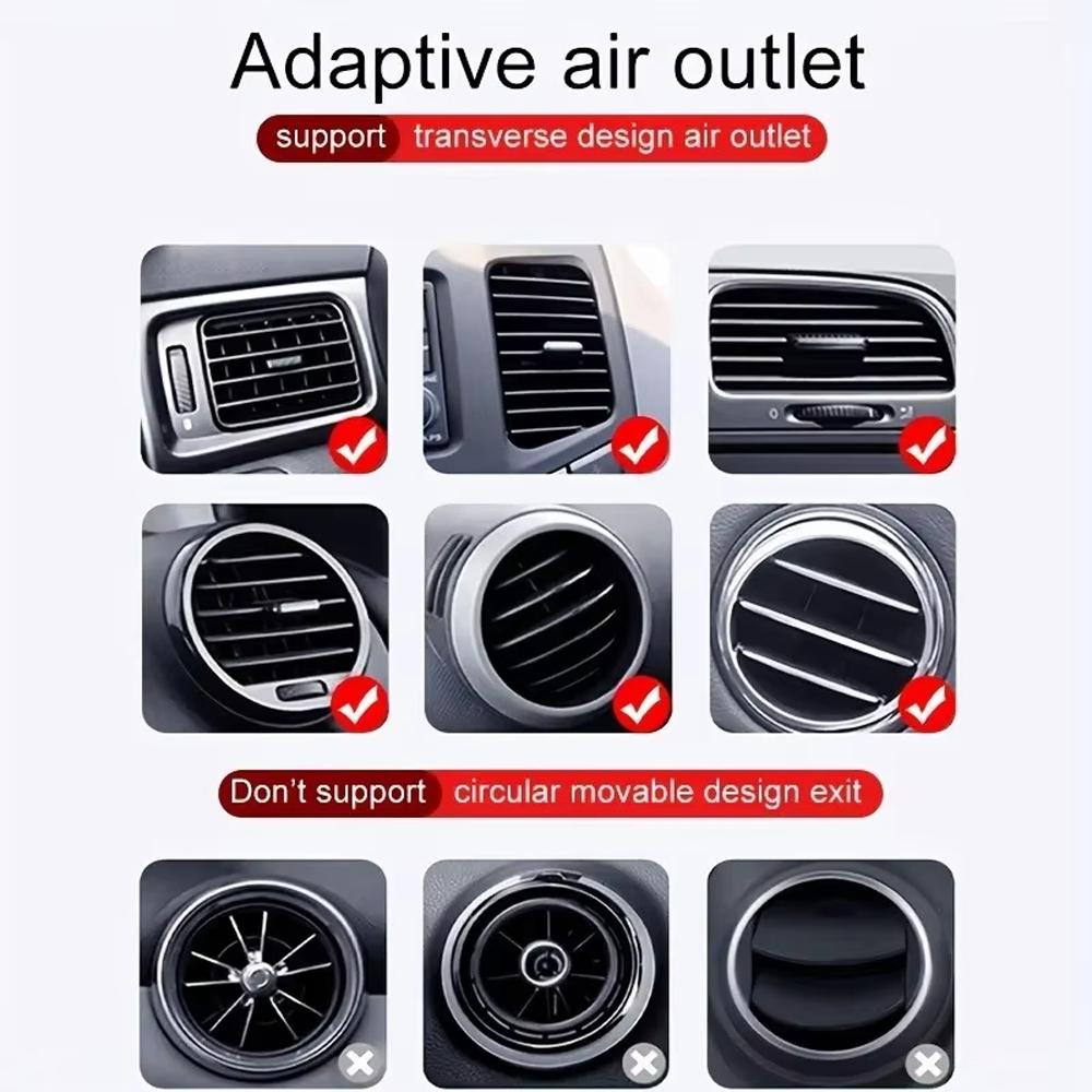 4-piece Alloy Daisy Flower Car Perfume Clip Car Air Conditioner Air Outlet Aromatherapy Air Relieving Agent