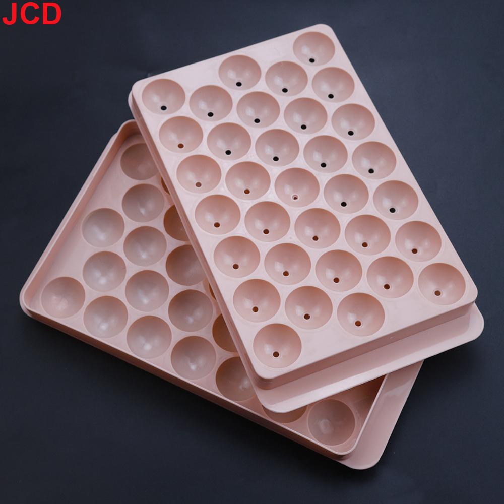 18/33 Grids Plastic Ice Cube Tray with Lid Kitchen Gadgets DIY Round Ball Diamond Shaped Ice Mold Home Bar Accessories Ice Maker