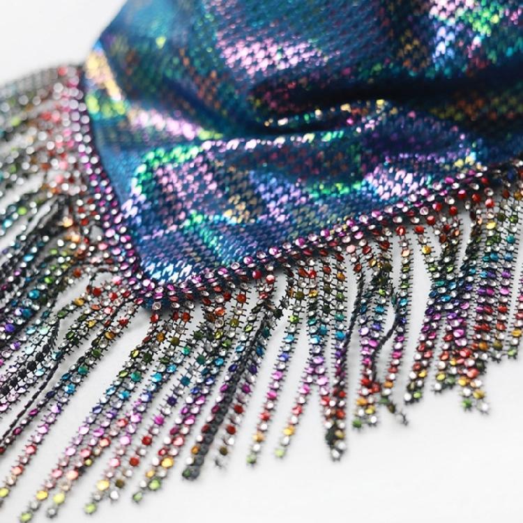 Modern Square Scarf Perfect Accessory for Nightclub Dancing and Music Festivals