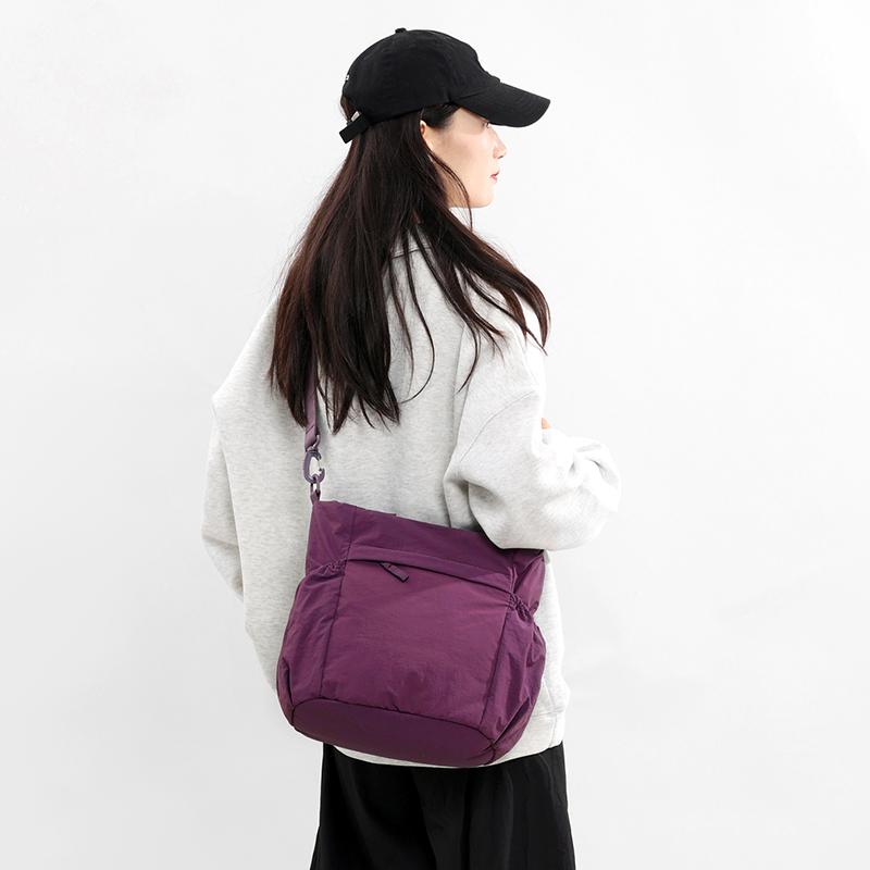 Torba Crossbody dla Dojeżdżających Wodoodporna Torba na Ramię Unisex Jednokolorowa Torba Tote