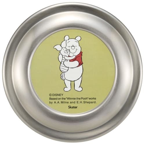 Skater Thermal Lunch Box Disney Winnie the Pooh Mute Color 600ml Bowl Type Antibacterial Vacuum Stainless Steel STLB1AG-A