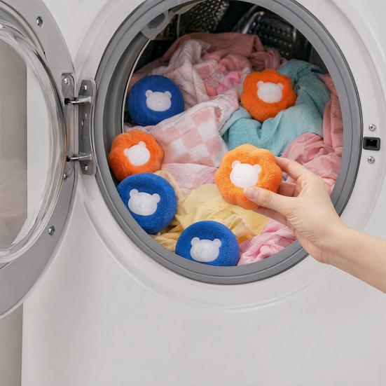 10 Pcs Lint Roller Wash Balls Easy to Use Lint Remover Washing Machine Pet Hair