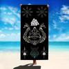 Popular Summer Beach Towel Microfiber Absorbent Beach Towel Seaside Outdoor Vacation Sports Towel