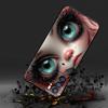Phone Case Cover For Oppo A17 A31 A54 A57 A78 A79 Find X5 X6 Reno 7 8 10 11 12 13 F Pro 5G Soft TPU Shell Cute Black Big Eyes
