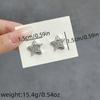 Fashionable Double-sided Star Earrings for Women