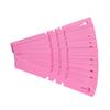 100pcs Plastic Nursery Garden Decor Stake Tags Plant Labels Lawn Ornament Pink