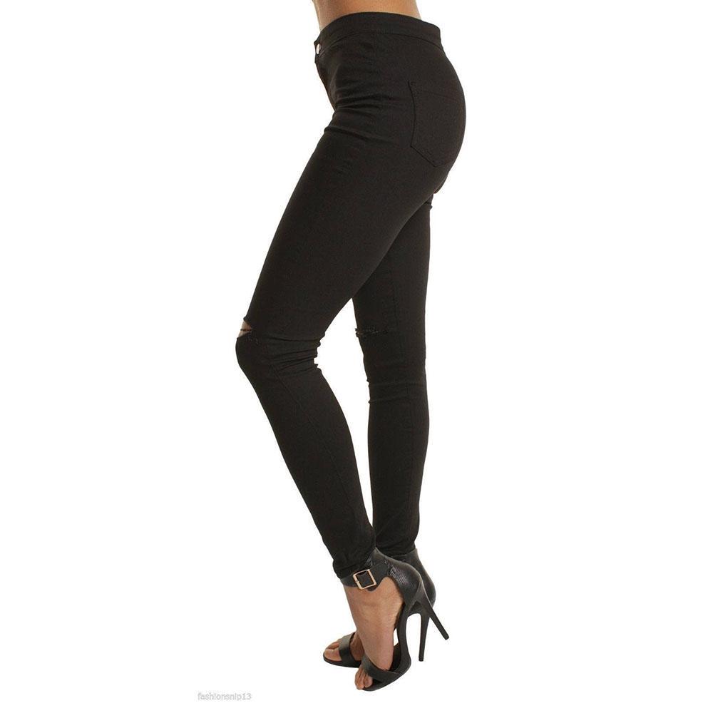 

Outdooor Высококачественные женские джинсовые джинсы, облегающие леггинсы, узкие брюки XXL чёрный