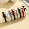 Two Tone Milan Rope Adjustable 8-shaped Knot Bracelet for Couples Creative Stainless Steel Magnetic Buckle Handmade Jewelry
