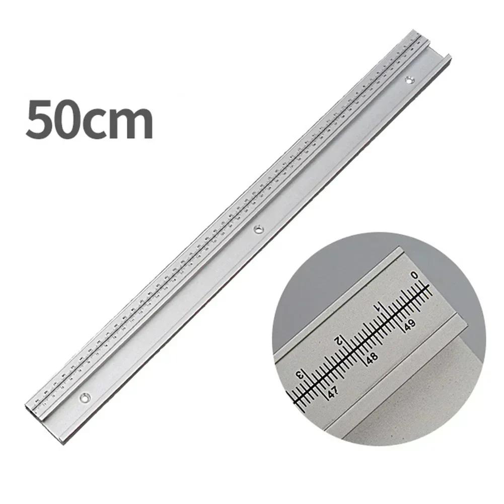 Router Tables T Slot Miter Track 45*12.5mm Aluminum Alloy For Router Table Silver High Quality Practical Brand New
